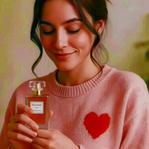 Pink Heart Sweater